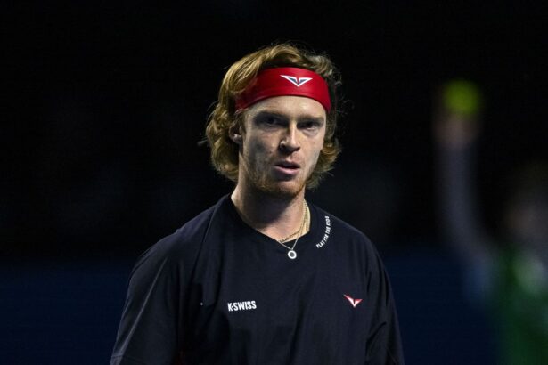 Tennis insider urges Andrey Rublev to get ‘psychological’ help after he injures knee from temper in Paris Masters