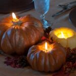 Transform Halloween Into DIY Candles For Thanksgiving