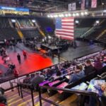 Trump empty seats election eve.