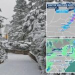 Upstate New York blasted by winter storm, rain as major airports face travel delays