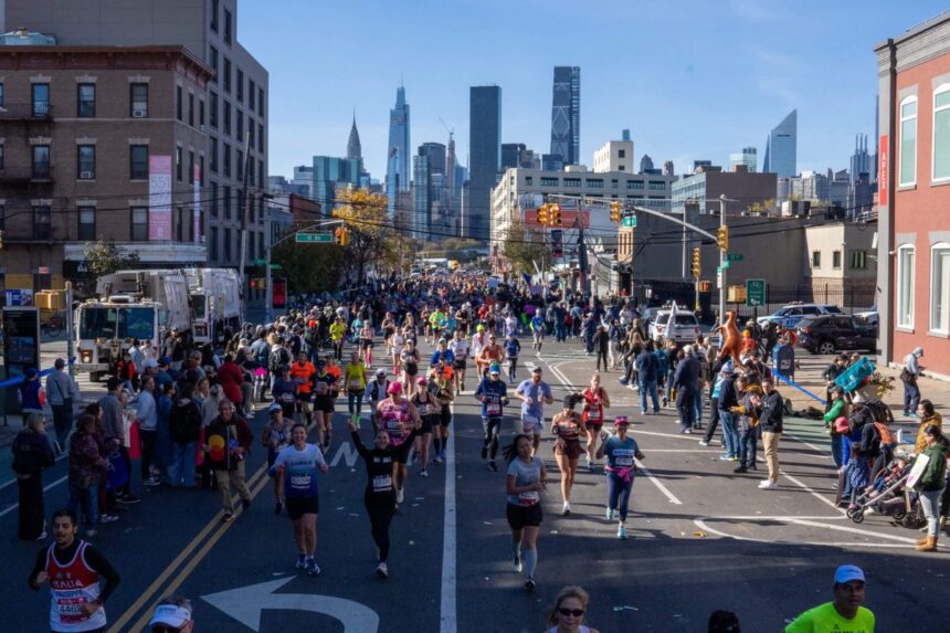 What is the New York City Marathon like from within the course?