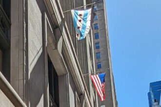 Why aren't Chicago's flags at half-staff? When will they be lowered?