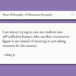 Short Philosophy of Education Examples Feature