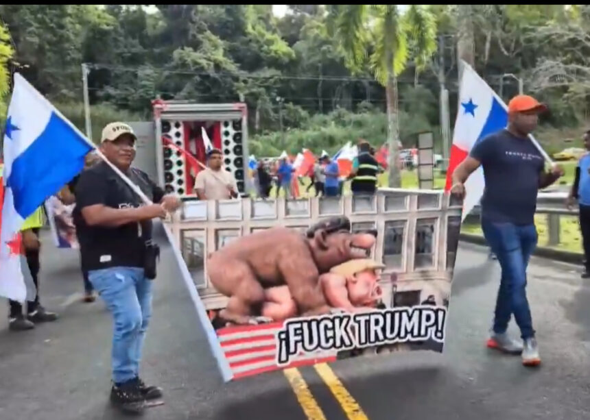 Angry Panamanians Burn Flags Outside U.S. Embassy - Denounce Trump’s Canal Threat as ‘Imperial Delusion’ (VIDEO) | The Gateway Pundit