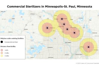 ethylene oxide hotspots in MN