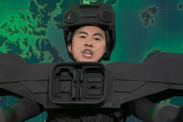 Bowen Yang as New Jersey Drone Sings ‘Defying Gravity’