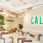 An image of food delivery startup Calo's office