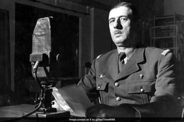Charles De Gaulle’s Famed World War II Speech On Show For First Time