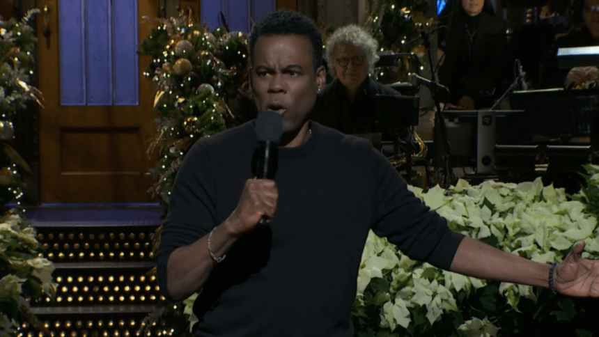 Chris Rock's 'SNL' Monologue Slams Jake Paul, Healthcare CEO's Murder