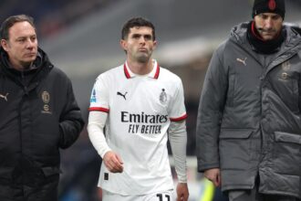 Christian Pulisic injury causes concern for AC Milan ahead of Champions League match, hectic Serie A schedule