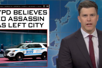 Colin Jost Mocks Officials For Delivering This 'Tough Message' After NYC Shooting