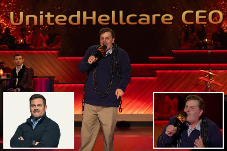 Comedian Tim Dillon plays ‘ghost’ of UnitedHealthcare CEO Brian Thompson in Netflix roast