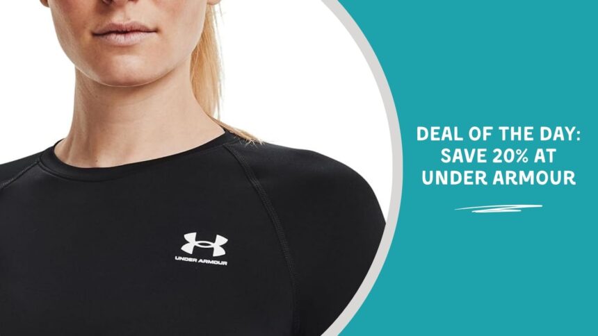 Deal of the Day: Save 20% at Under Armour