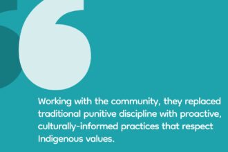 Quote about embracing indigenous knowledge in schools