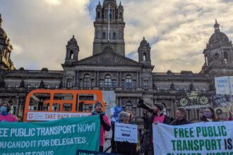 Free public transport puts Glasgow on track