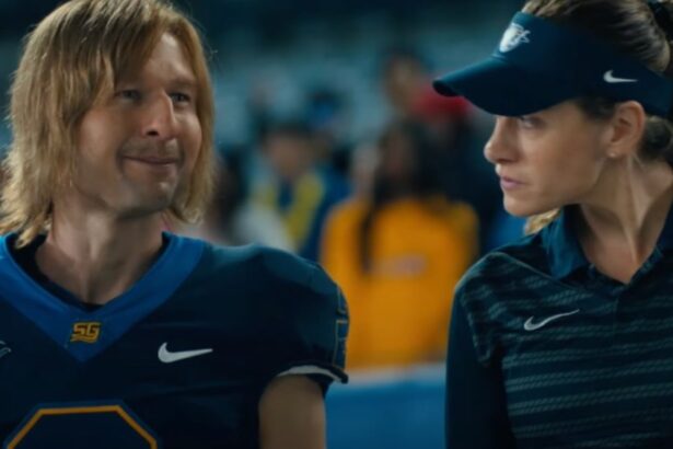 Glen Powell Transforms into Phony College QB