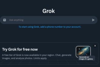 Grok is now free for all X users