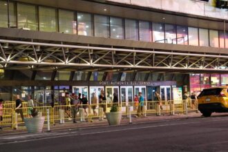 Homeless migrant beats up female cop at NYC's Port Authority Bus Terminal