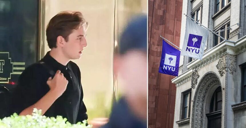 Inside 'Geeky Woman-Repellant' Barron Trump’s Sad NYU Life