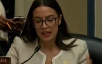 Alexandria Ocasio-Cortez calls out House Republicans for targeting blue states in COVID fraud investigation.