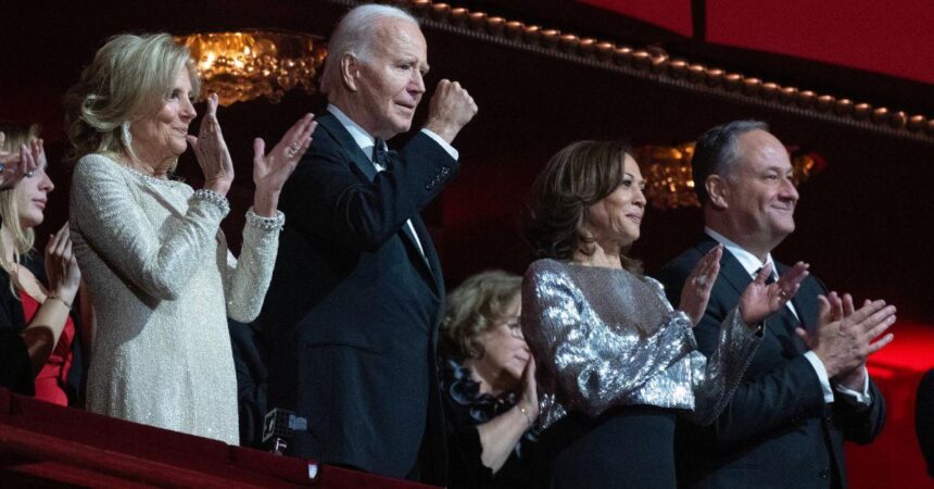 Jill & Joe Refuse to Look at Kamala Harris at Kennedy Center Honors