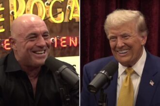 Former President Donald Trump appeared on comedian Joe Rogan