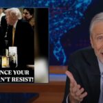 Jon Stewart Slams Trump for His Fragrance Ad Featuring Jill Biden