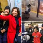 Kathy Hochul ripped for tweet about improved subway safety after NYC straphanger lit on fire