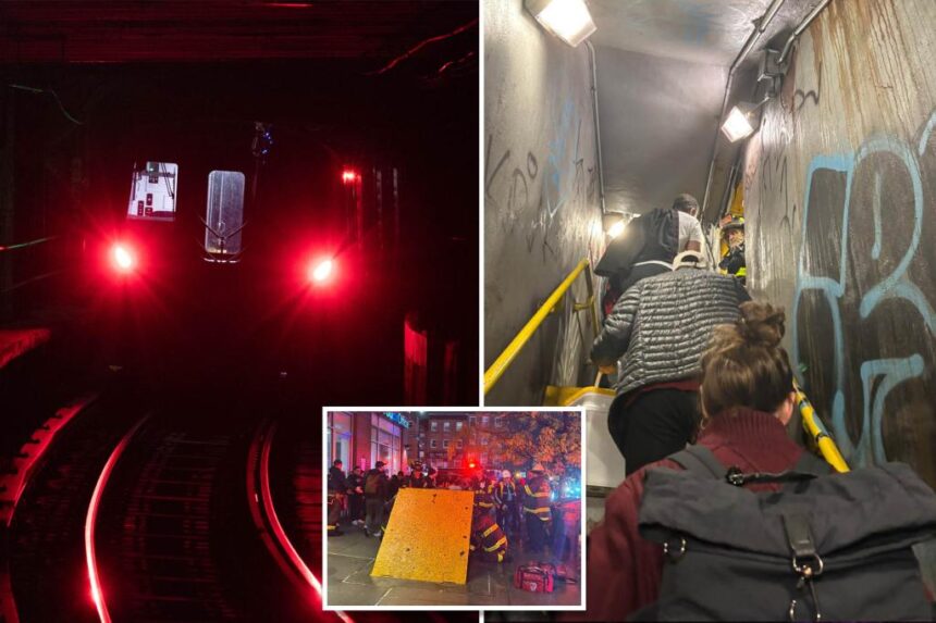 MTA power outage leaves 3,500 NYC subway riders stranded on trains for hours