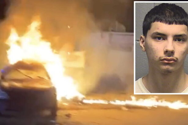 Man charged with fiery ‘sideshow’ crash that left 3 dead