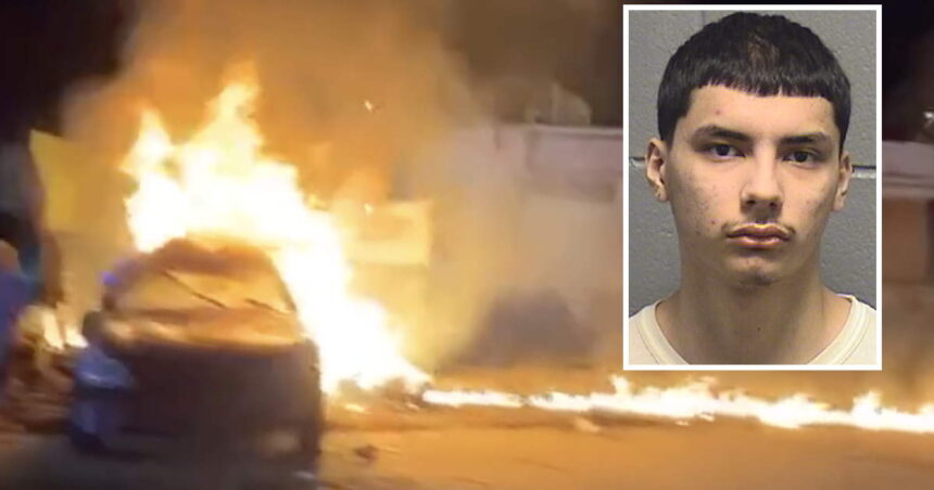 Man charged with fiery 'sideshow' crash that left 3 dead