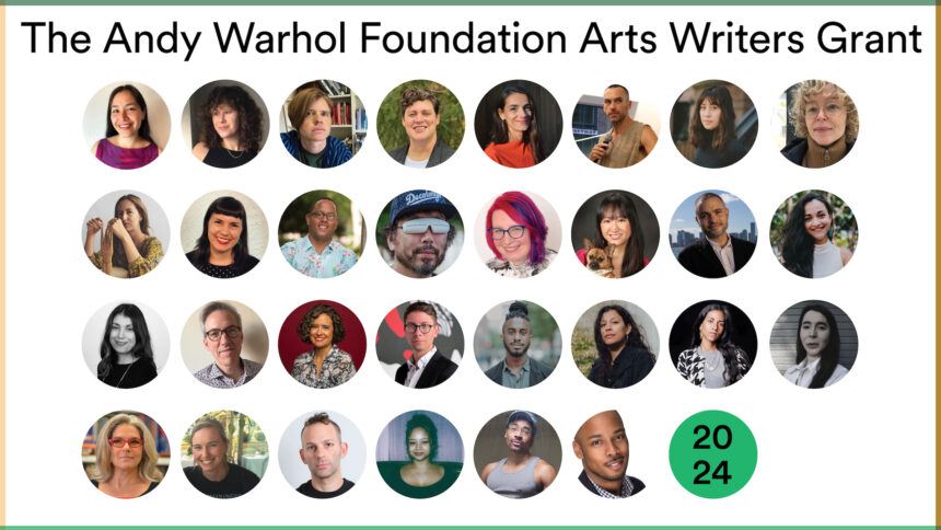 Meet the Recipients of the 2024 Warhol Foundation Arts Writers Grant