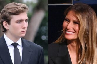 Melania Trump Praises 'Virgin' Son Barron As He Studies At NYC