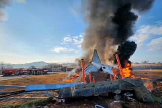 Multiple casualties after runway crash in South Korea