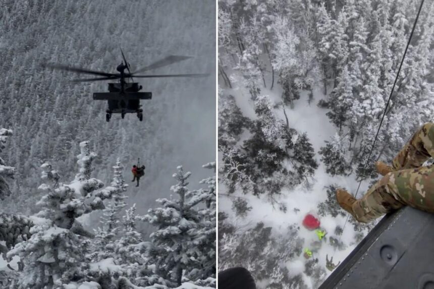 New Hampshire hiker Patrick Bittman rescued after becoming stranded, frozen on mountain