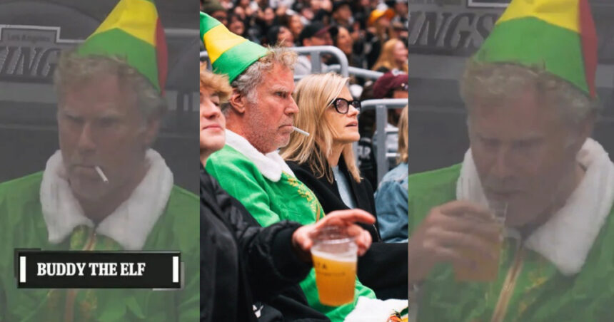 Pro-Kamala Will Ferrell Spotted at NHL Game in Famous Buddy The Elf Costume Looking Rough After Trump Win: "It Was a Tough Holiday Season" (VIDEO) | The Gateway Pundit