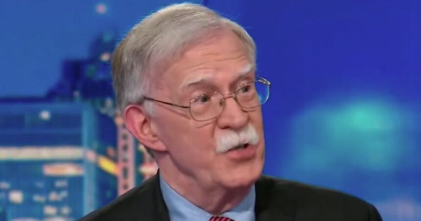 John Bolton appeared on CNN on Wednesday and said he wouldn