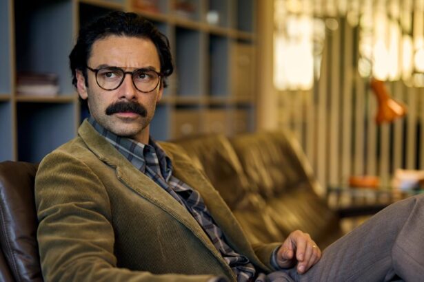 Rivals’ Aidan Turner Found Any Excuse Not to Shave Declan’s Mustache