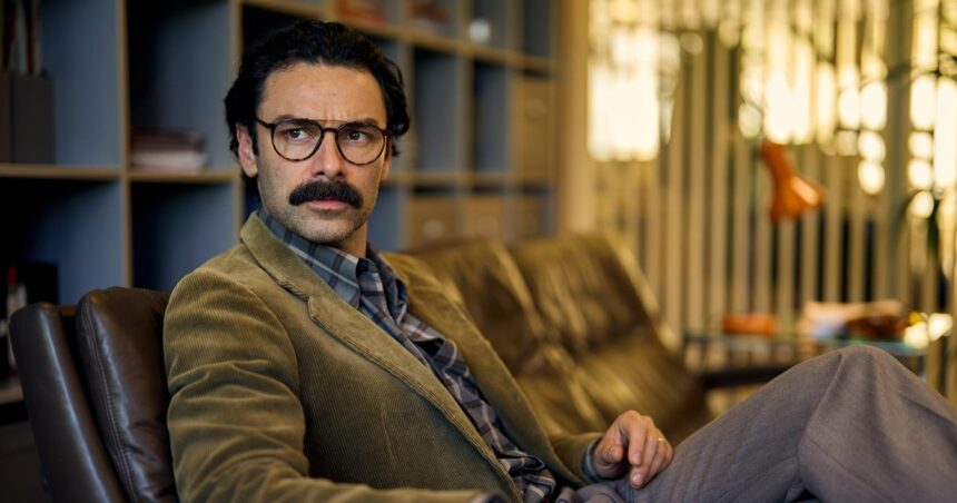 Rivals' Aidan Turner Found Any Excuse Not to Shave Declan's Mustache