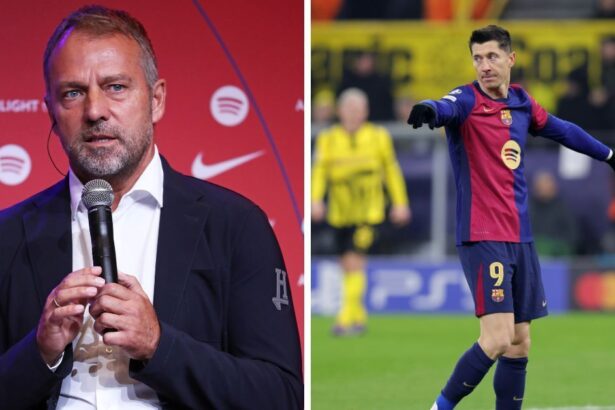 Robert Lewandowski asks Barcelona not to sign 24-year-old striker after being afraid of losing his place in team: Reports