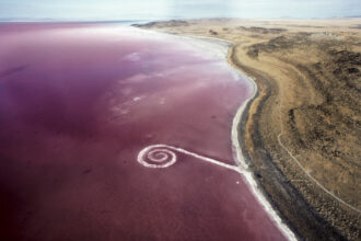 Robert Smithson’s “Spiral Jetty” Added to National Register of Historic Places