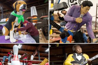 Rose Parade Has No Thorns, Floats Look Ready for New Year's Day