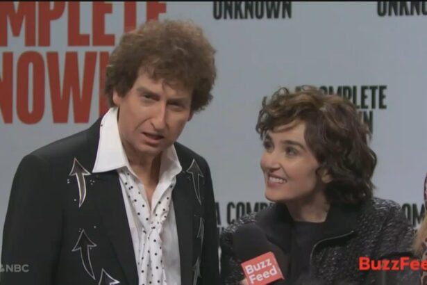 ‘Saturday Night Live’ Interviews Bob Dylan and Timothée Chalamet