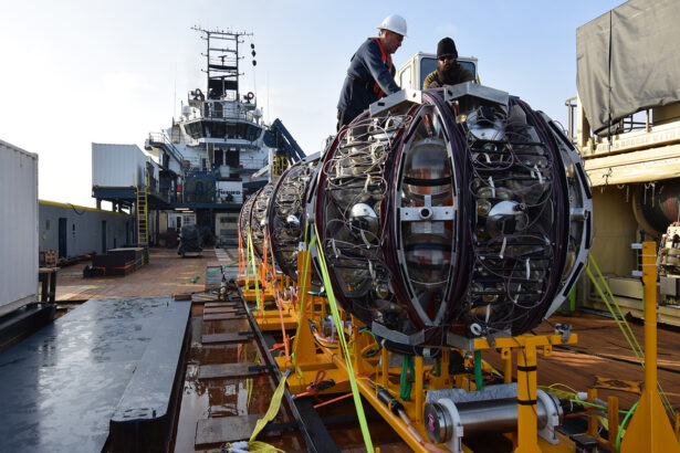 Scientists are building underwater neutrino telescopes in the Mediterranean