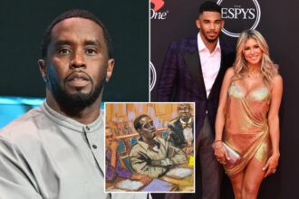 Sean 'Diddy' Combs sexual assault accuser revealed to be as NHL star Evander Kane ex-wife Anna Kane