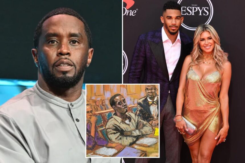 Sean 'Diddy' Combs sexual assault accuser revealed to be as NHL star Evander Kane ex-wife Anna Kane