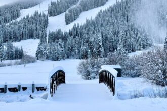 Snow in the mountains, severe wind in the foothills