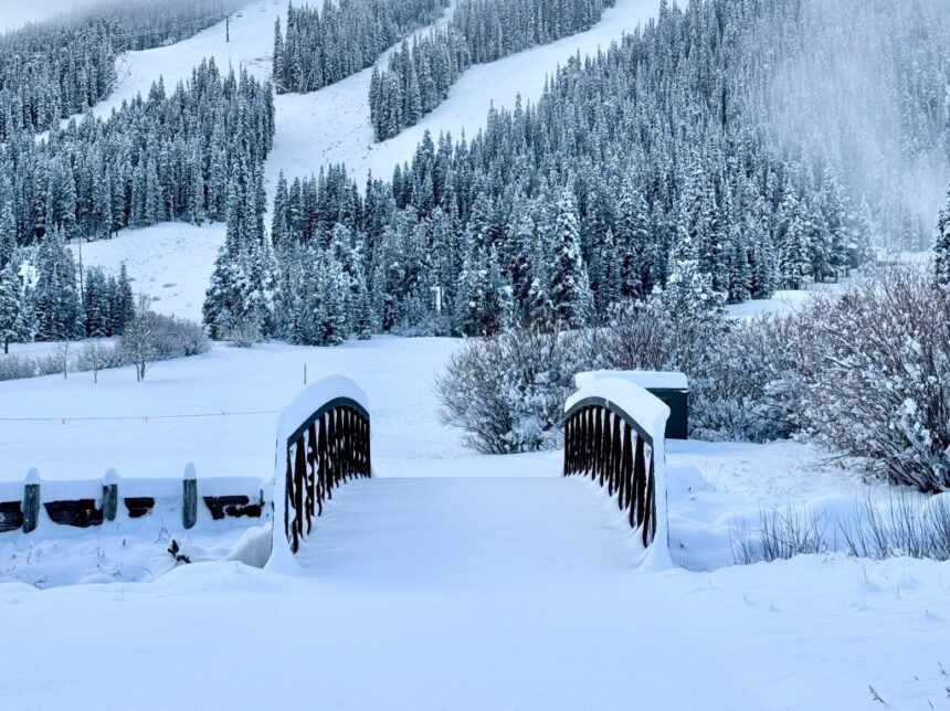 Snow in the mountains, severe wind in the foothills