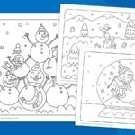 Snowman Coloring Pages Feature