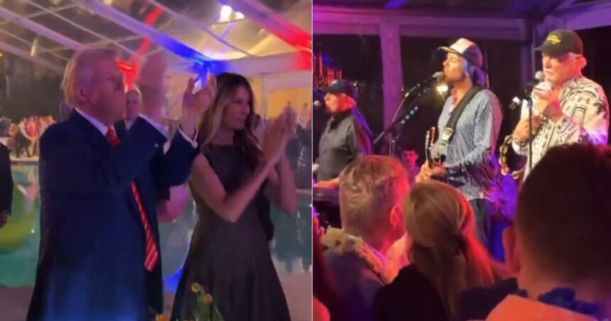 The Beach Boys Play Live for President Trump and Melania at Mar-a-Lago - VIDEO | The Gateway Pundit